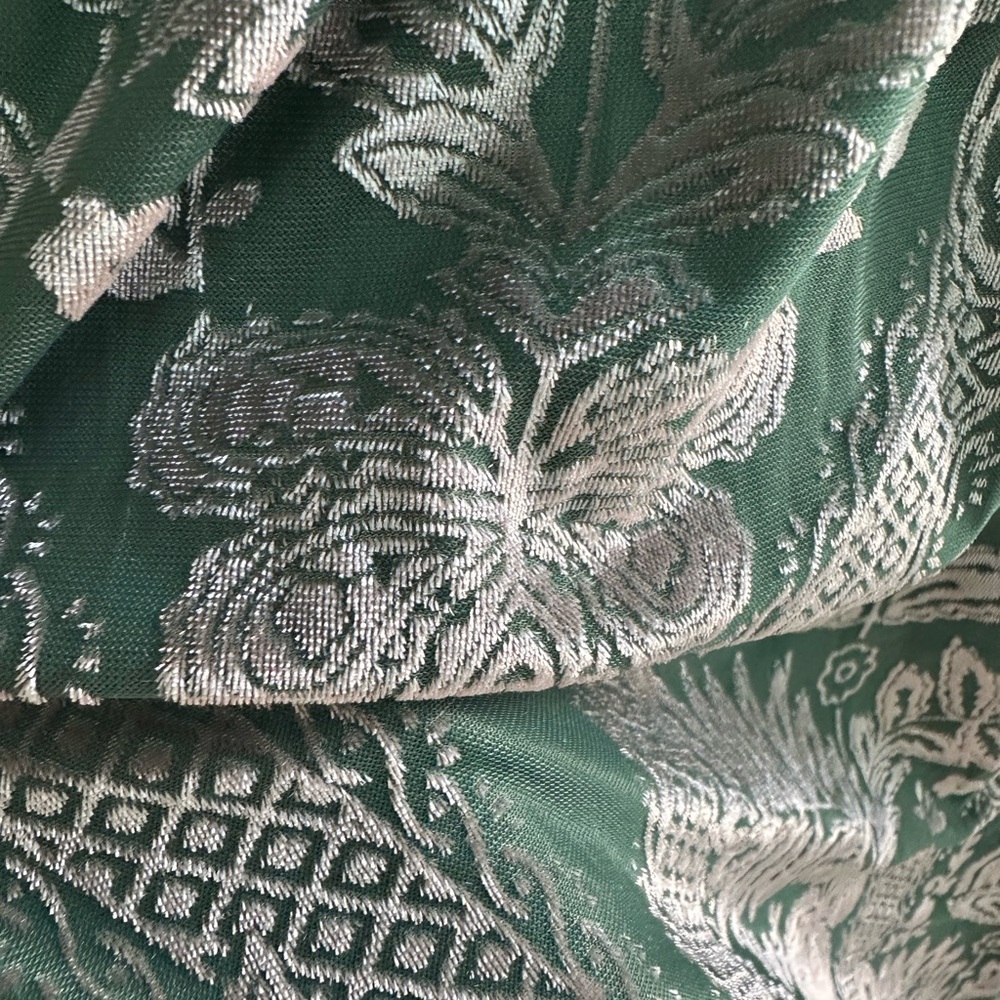 Baltic Born Elegant Green Patterned Maxi Dress - Picture 8 of 9